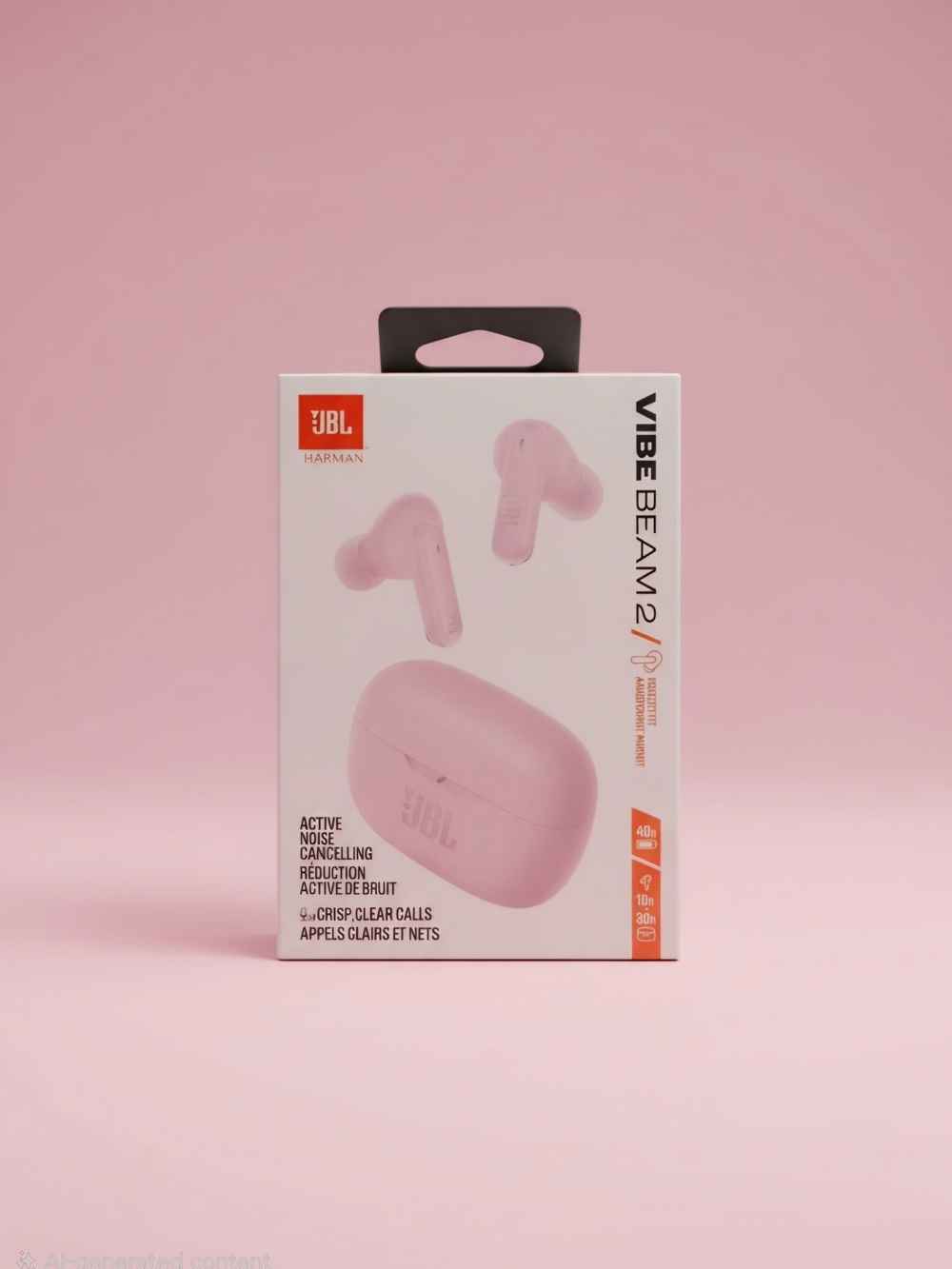 JBL Vibe Beam 2 True Wireless Earbuds - Pink